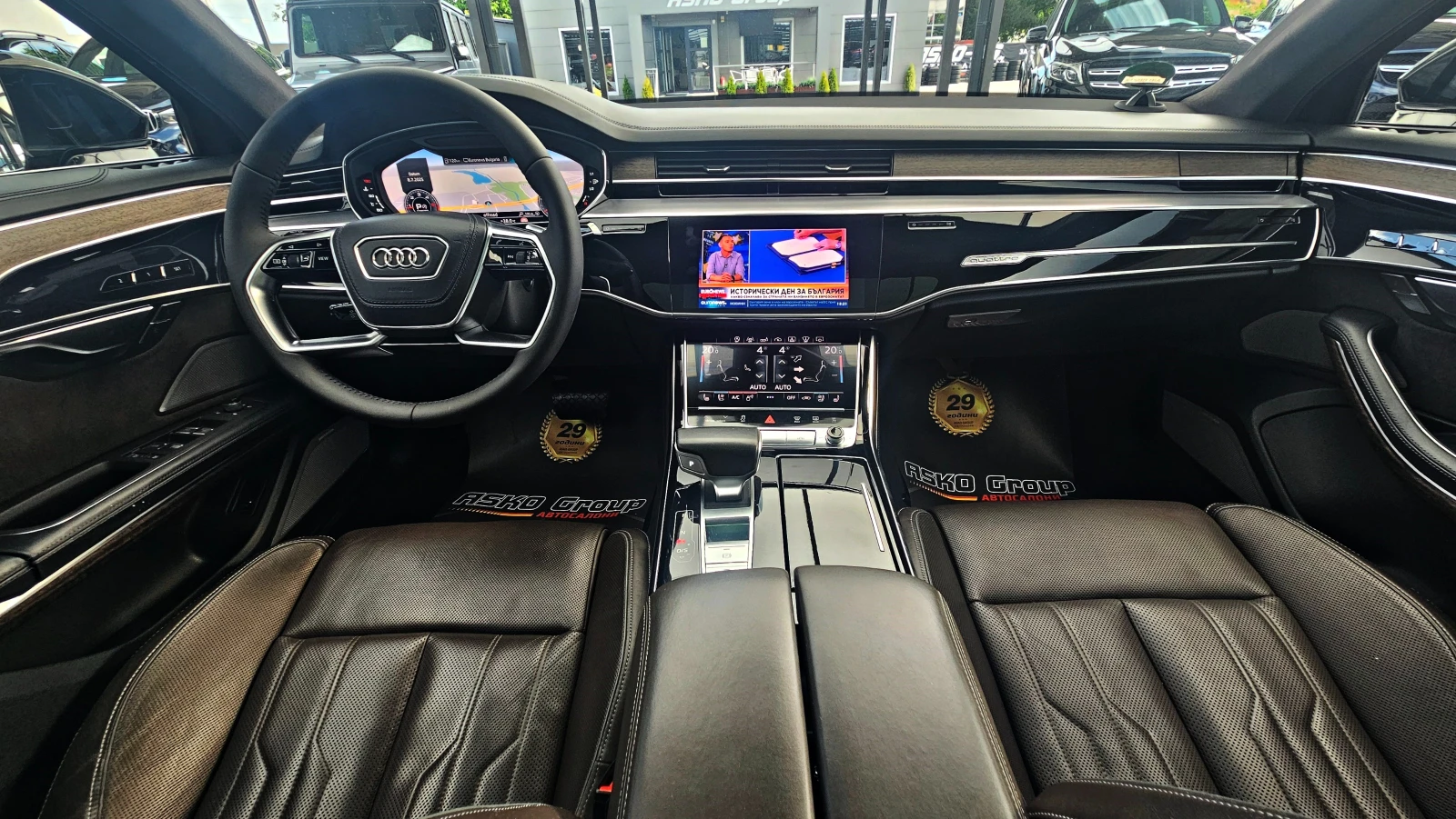 Audi A8 L/50TDI/TVx3/DISTR/PANO/3D CAM/4D BANG/HUD/ОБД/LIZ - изображение 8