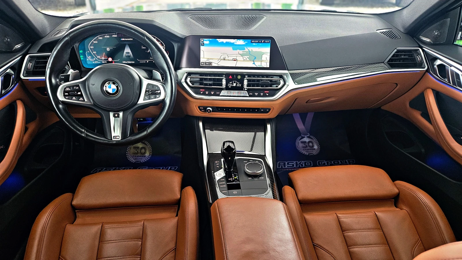 BMW 440 M/XD/HUD/DISTR/3DCAM/HARMAN/CAR PLAY/AMBIENT/LIZIN - изображение 8