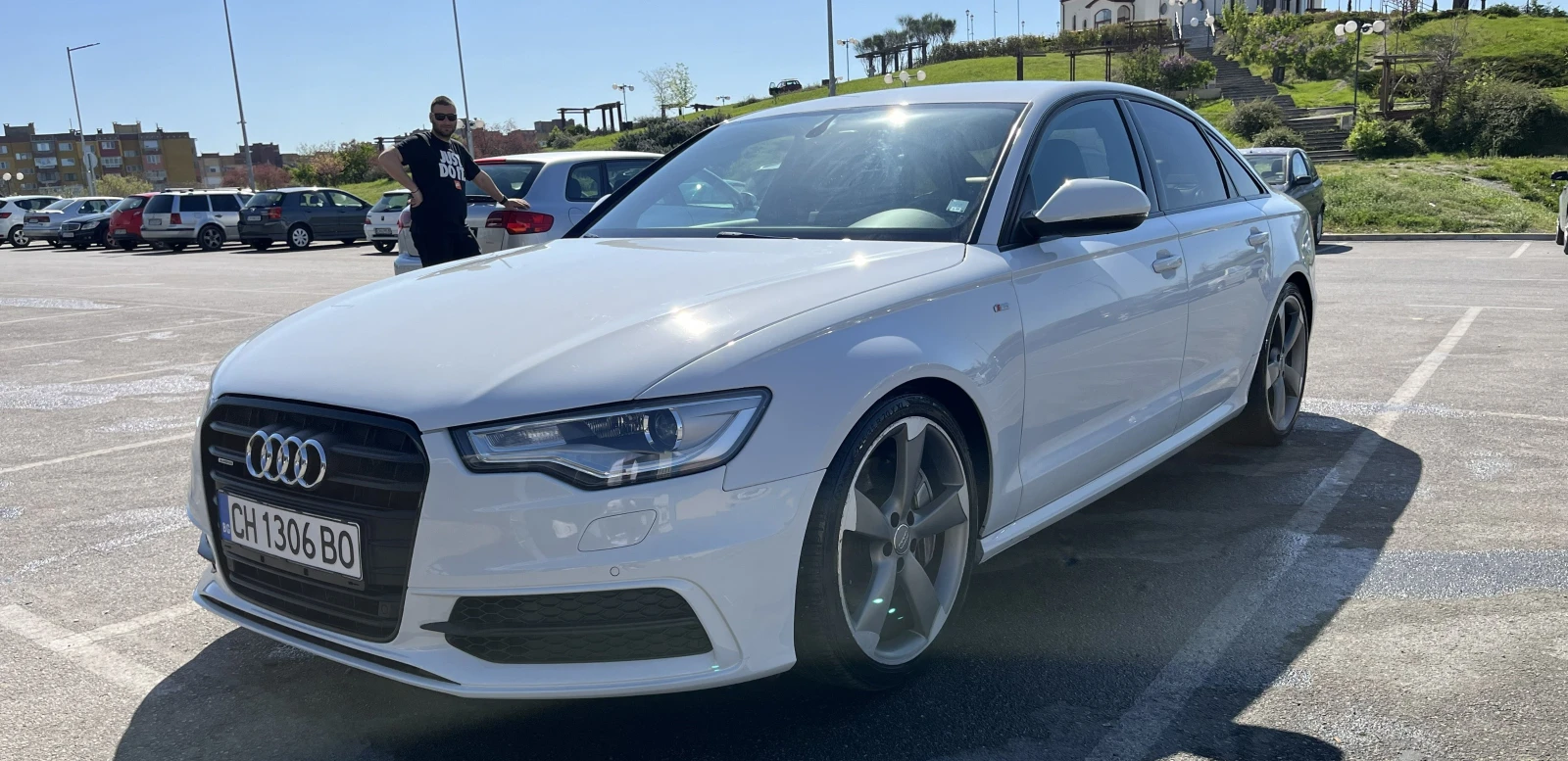 Audi A6 BiTdi 313hp/3xS-Line/ACTIVE SOUND/BOSE/KEYLESS, снимка 2 - Автомобили и джипове - 54387570