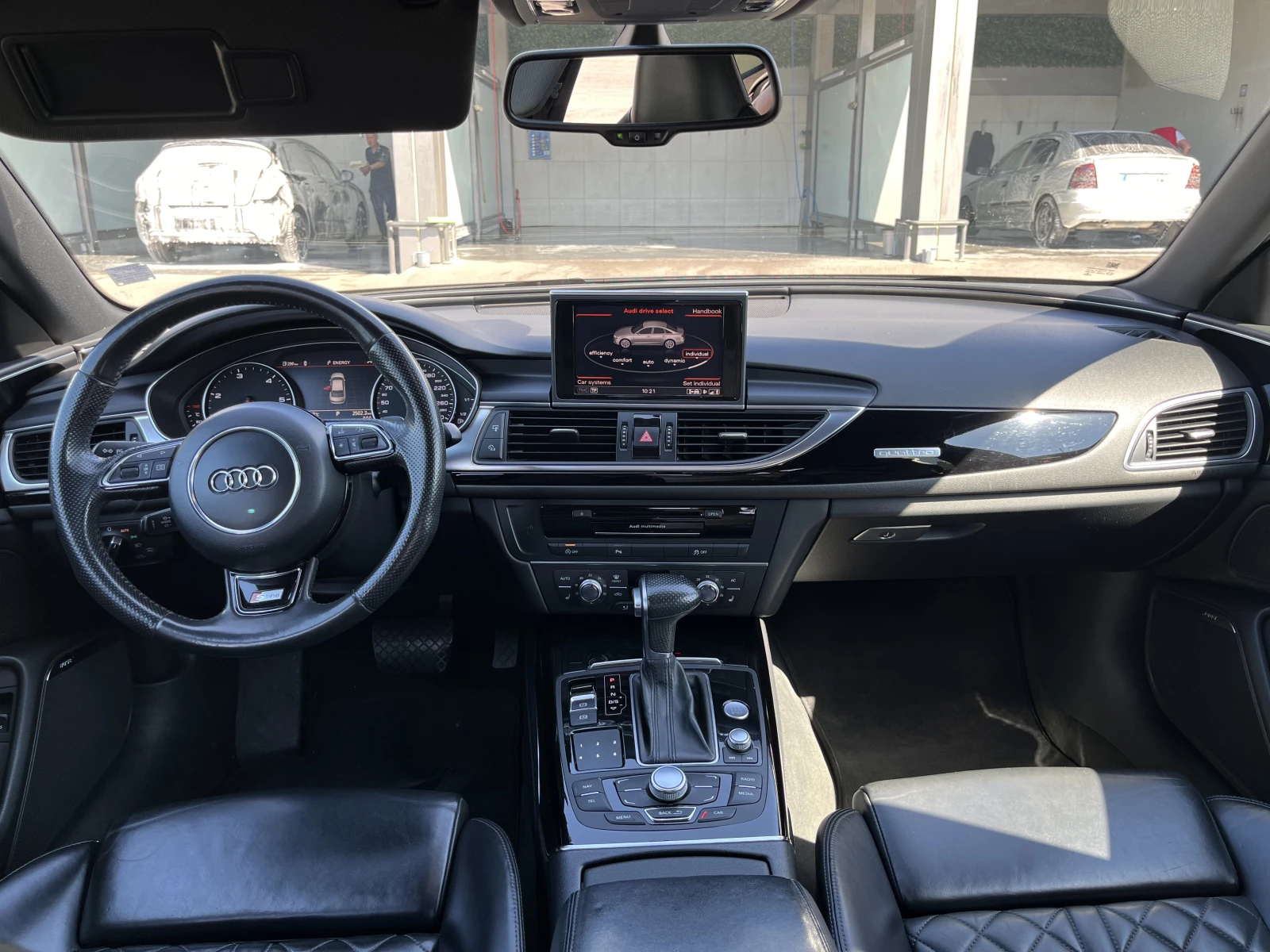 Audi A6 BiTdi 313hp/3xS-Line/ACTIVE SOUND/BOSE/KEYLESS, снимка 15 - Автомобили и джипове - 54387570