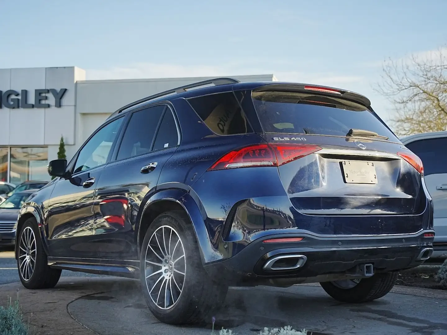 Mercedes-Benz GLE 450 AMG* BURMESTER* Head up* White interior* 7места, снимка 4 - Автомобили и джипове - 54412382