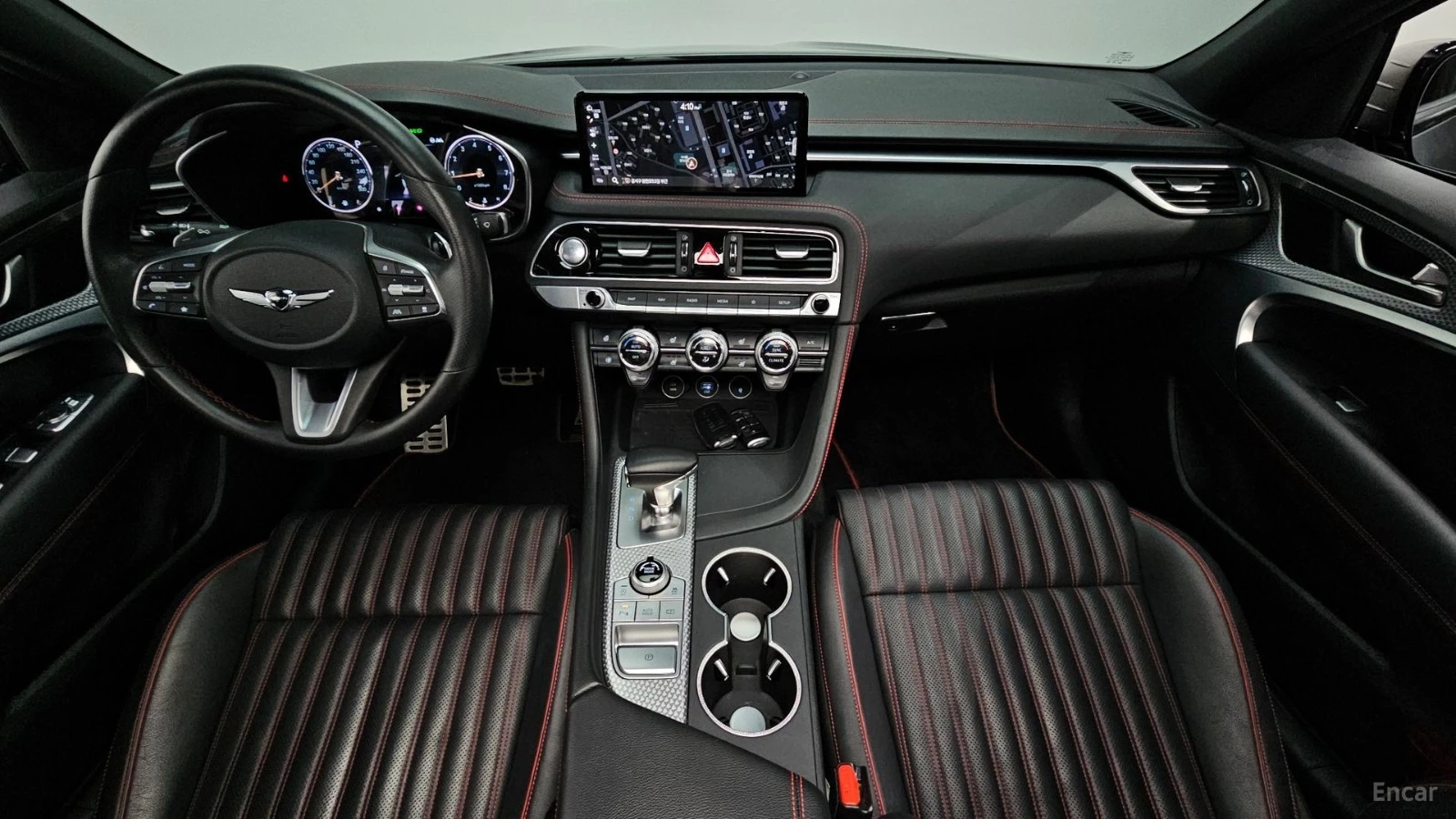 Genesis G70 2.0Т* 4WD* ПОДГРЕВ* ОБДУХВАНЕ* ПАНО* HUD* , снимка 7 - Автомобили и джипове - 55632306