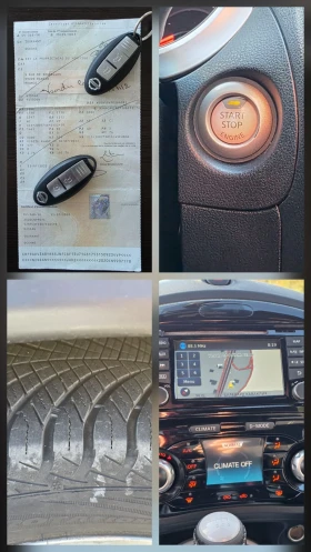Nissan Juke 1.5DCI-110 360* NAVI* KEYLESS * EURO 6* PEARL* LED, снимка 17