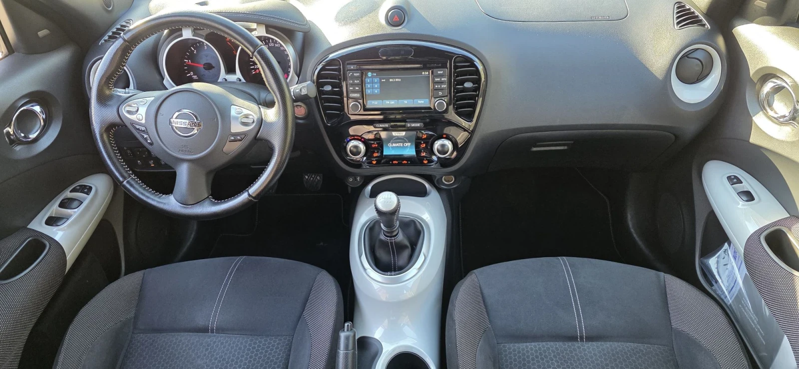 Nissan Juke 1.5DCI-110 360* NAVI* KEYLESS * EURO 6* PEARL* LED, снимка 10 - Автомобили и джипове - 56111401