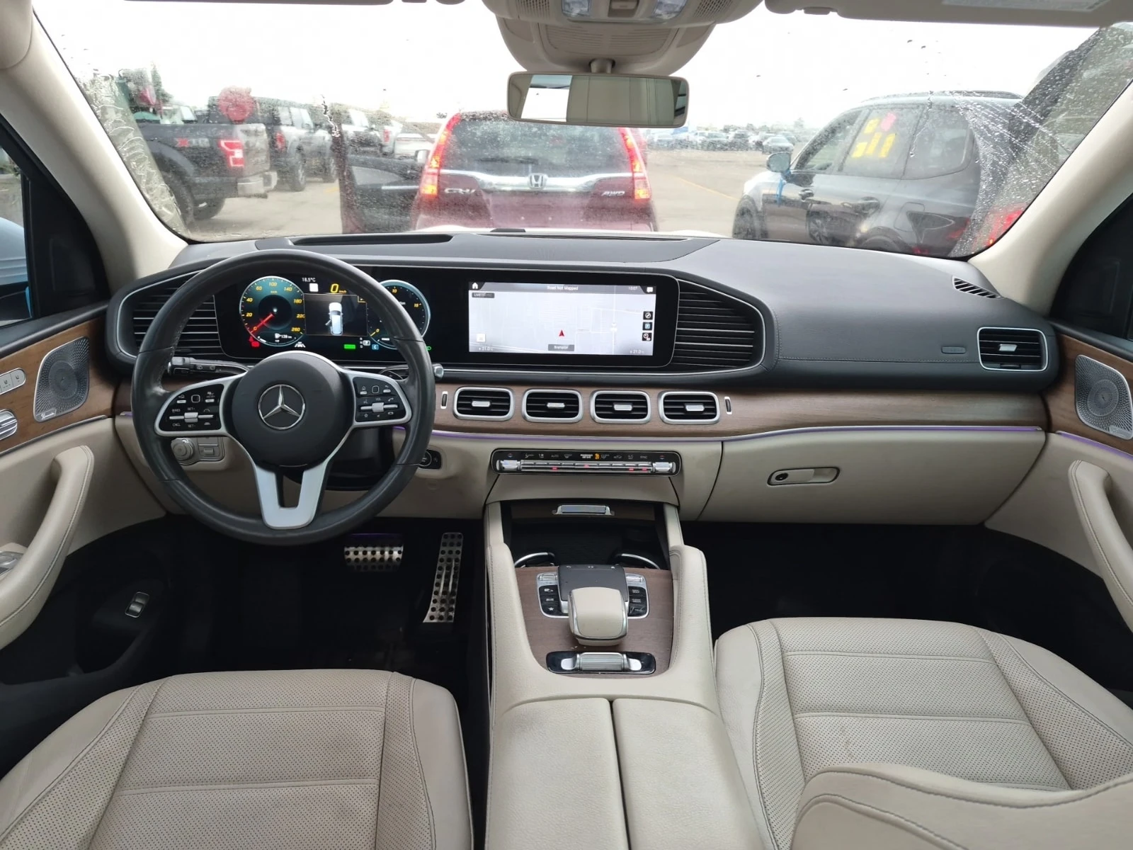 Mercedes-Benz GLS 450 / ПЕРФЕКТНО СЕРВИЗИРАНА / БЕЗ ИНЦИДЕНТИ, снимка 9 - Автомобили и джипове - 56122289
