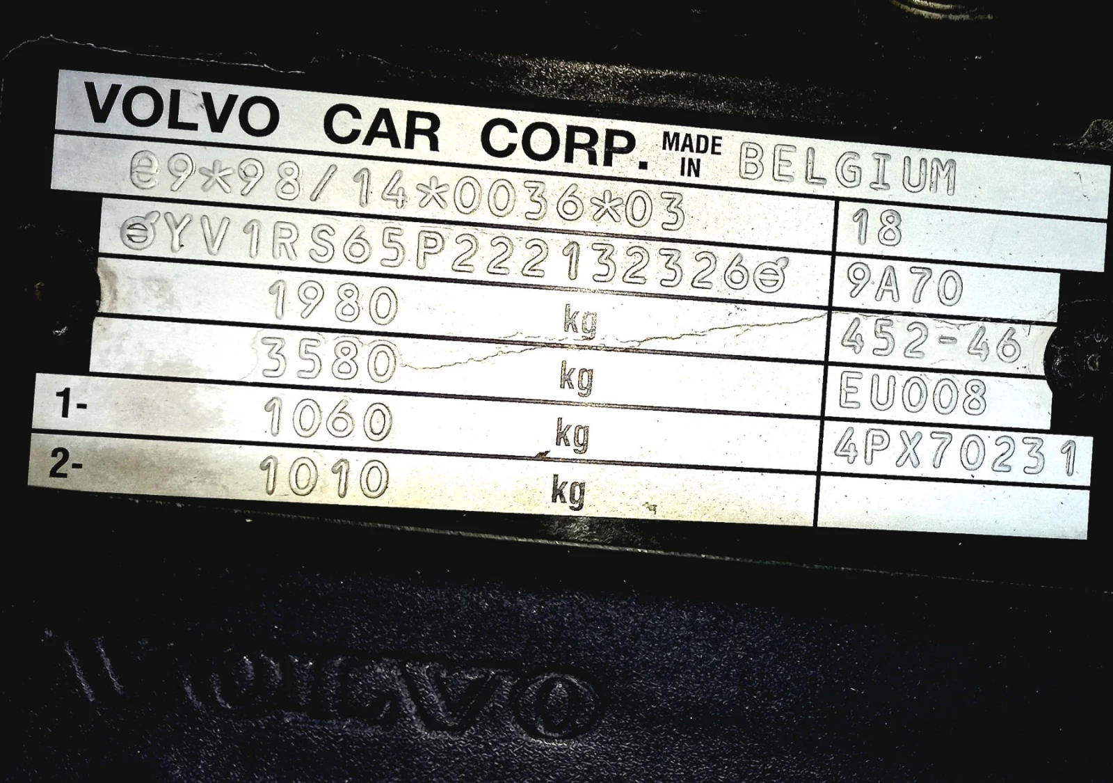 Volvo S60 Volvo S60 S60 2.4 20V (140 Hp), снимка 14 - Автомобили и джипове - 54397790