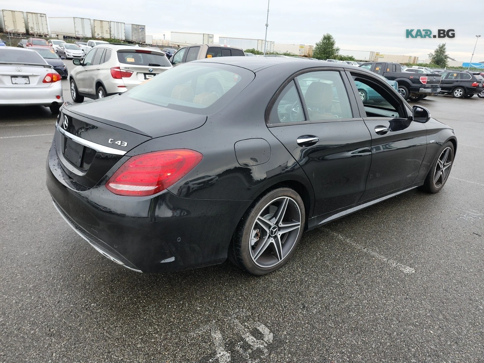 Mercedes-Benz C 43 AMG 4Matic RARE INTERIOR Автокредит Цена до България, снимка 3 - Автомобили и джипове - 54997759