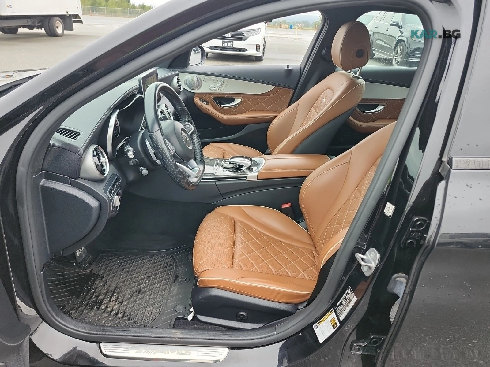 Mercedes-Benz C 43 AMG 4Matic RARE INTERIOR Автокредит Цена до България, снимка 5 - Автомобили и джипове - 54997759