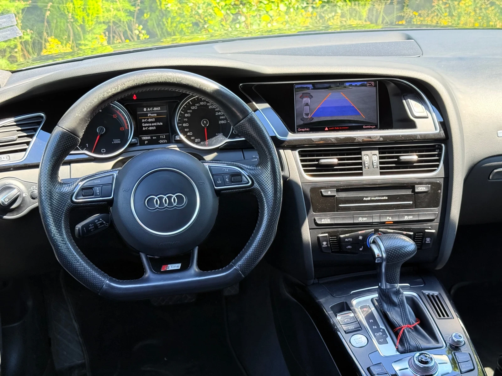 Audi A5 3.0TDI* S-line* Подгреви* нави* 2 комплекта джанти, снимка 10 - Автомобили и джипове - 55035057