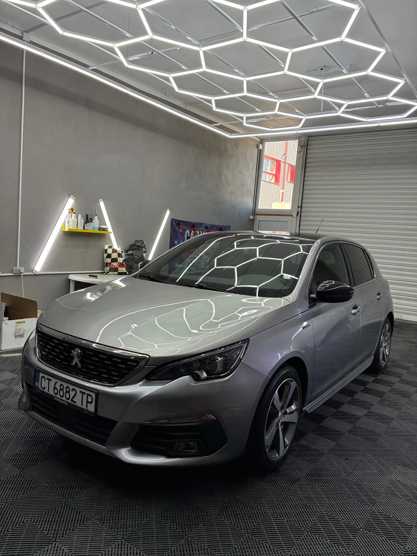 Peugeot 308 * GT line* МАСАЖ* LED* 62000KM* , снимка 3 - Автомобили и джипове - 55658339