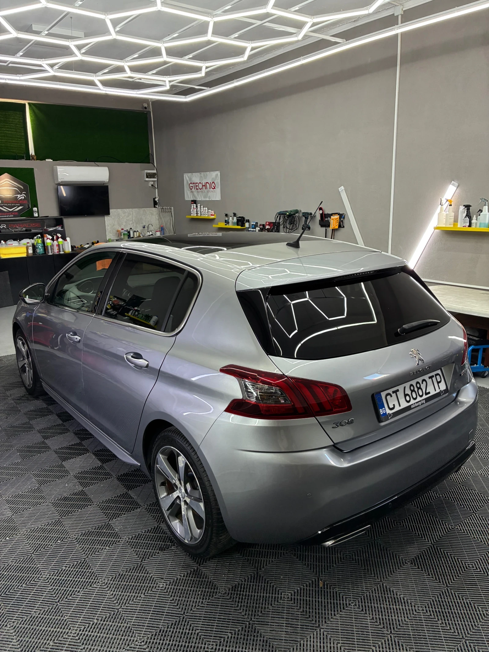 Peugeot 308 * GT line* МАСАЖ* LED* 62000KM* , снимка 4 - Автомобили и джипове - 55658339