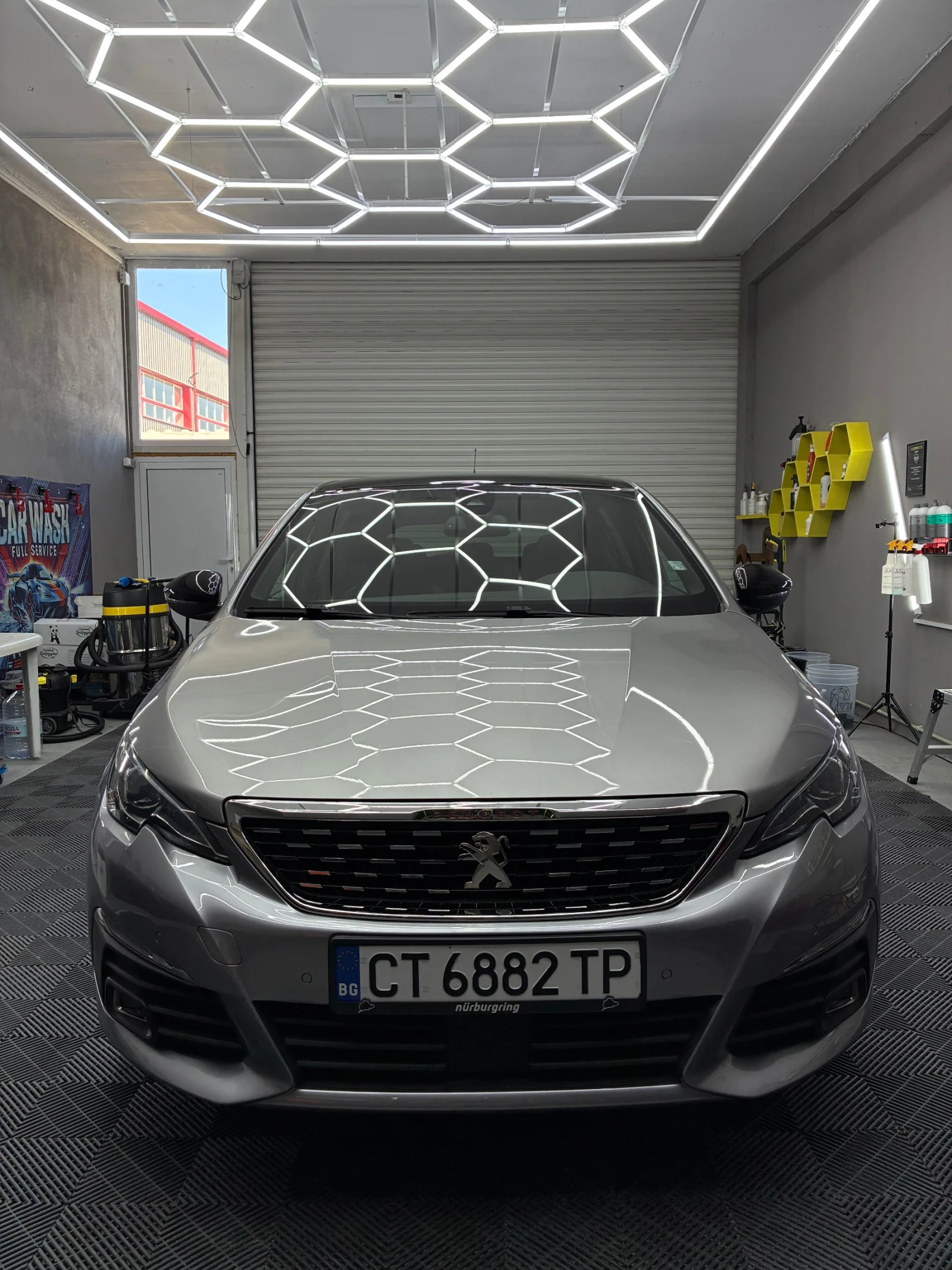 Peugeot 308 * GT line* МАСАЖ* LED* 62000KM* , снимка 2 - Автомобили и джипове - 55658339