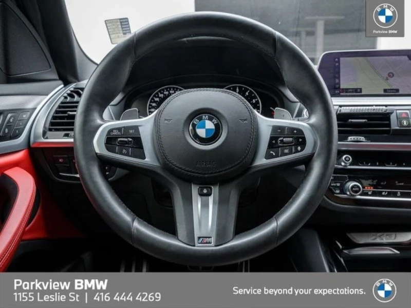BMW X3 * AWD CPO MSPORT NAV REARCAM CARPLAY PANO.ROOF , снимка 13 - Автомобили и джипове - 52727157