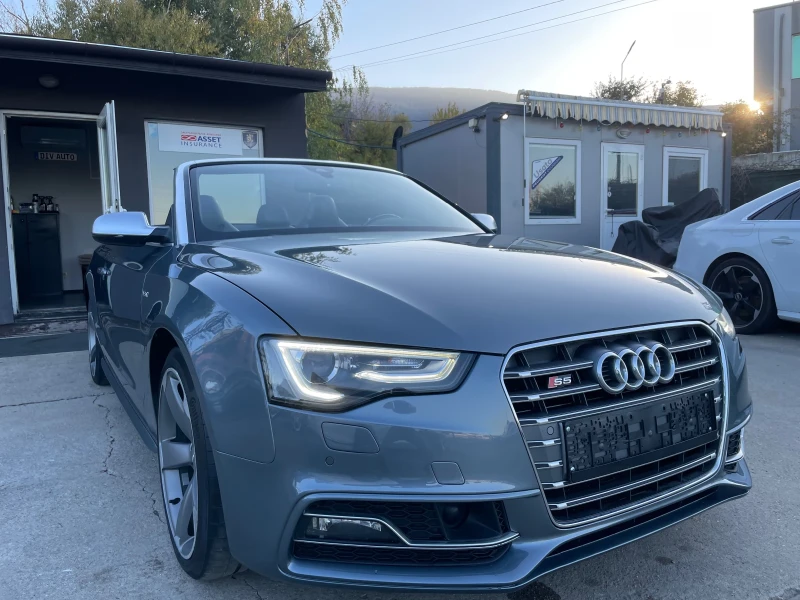 Audi S5 3.0TFSi Автоматик Кабриолет B&O ДистроникШвейцария, снимка 7 - Автомобили и джипове - 47729665