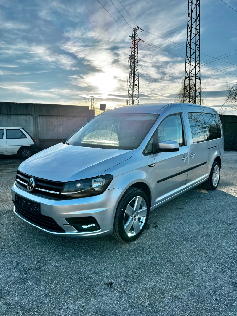 VW Caddy 2.0tdi Euro 6 MAXI 7места , снимка 1 - Автомобили и джипове - 48577555