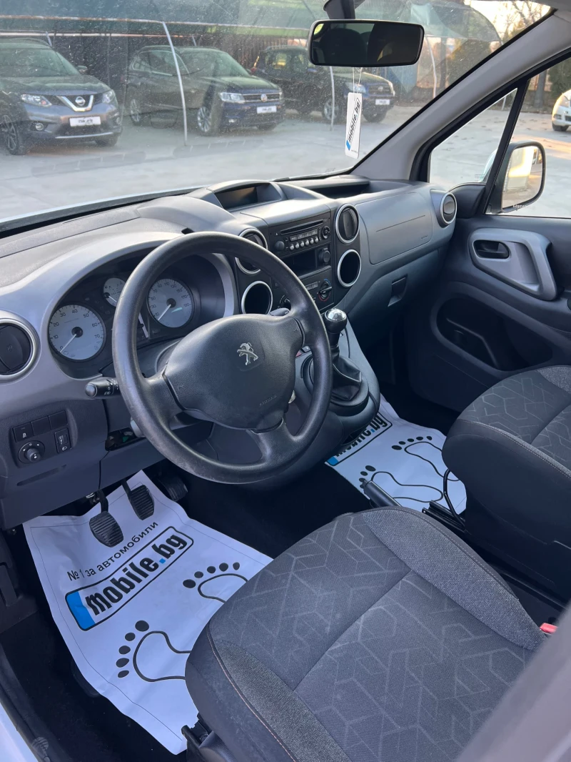 Peugeot Partner 1.6 HDI N1 ЛИЗИНГ, снимка 9 - Автомобили и джипове - 49091839