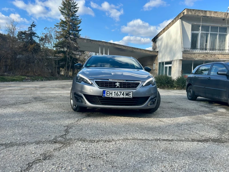 Peugeot 308 2.0 hdi GT-line keyless, снимка 1 - Автомобили и джипове - 49349779