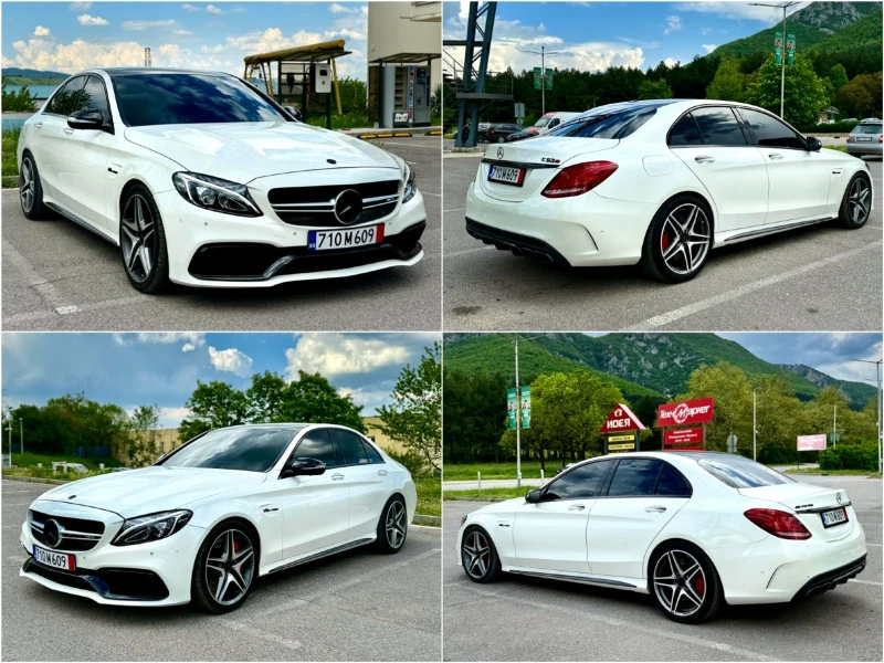 Mercedes-Benz C 63 AMG S, снимка 2 - Автомобили и джипове - 53436847