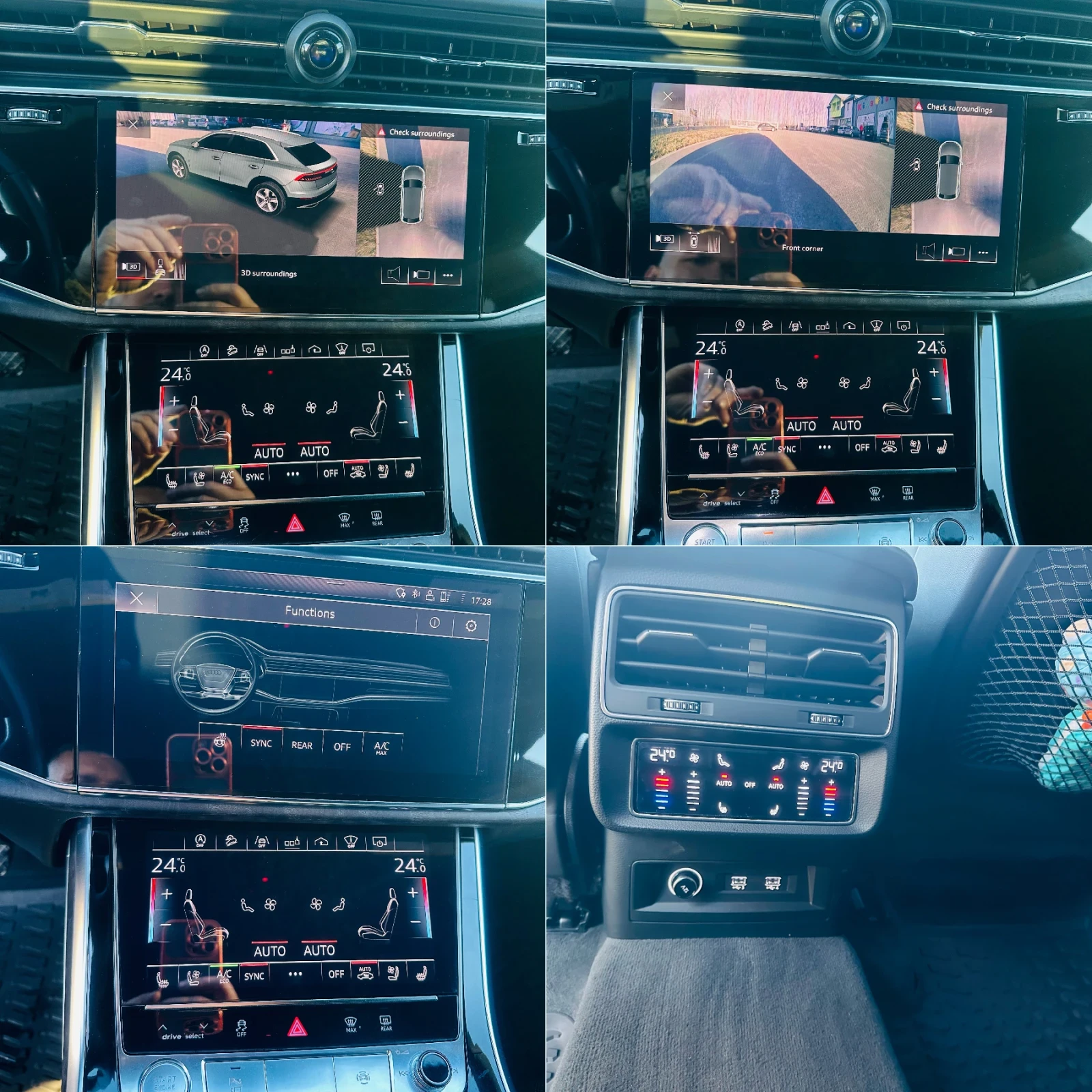 Audi Q8 HD Matrix Led* PRESTIGE S-line* 360* B&O* FULL* , снимка 12 - Автомобили и джипове - 54654180