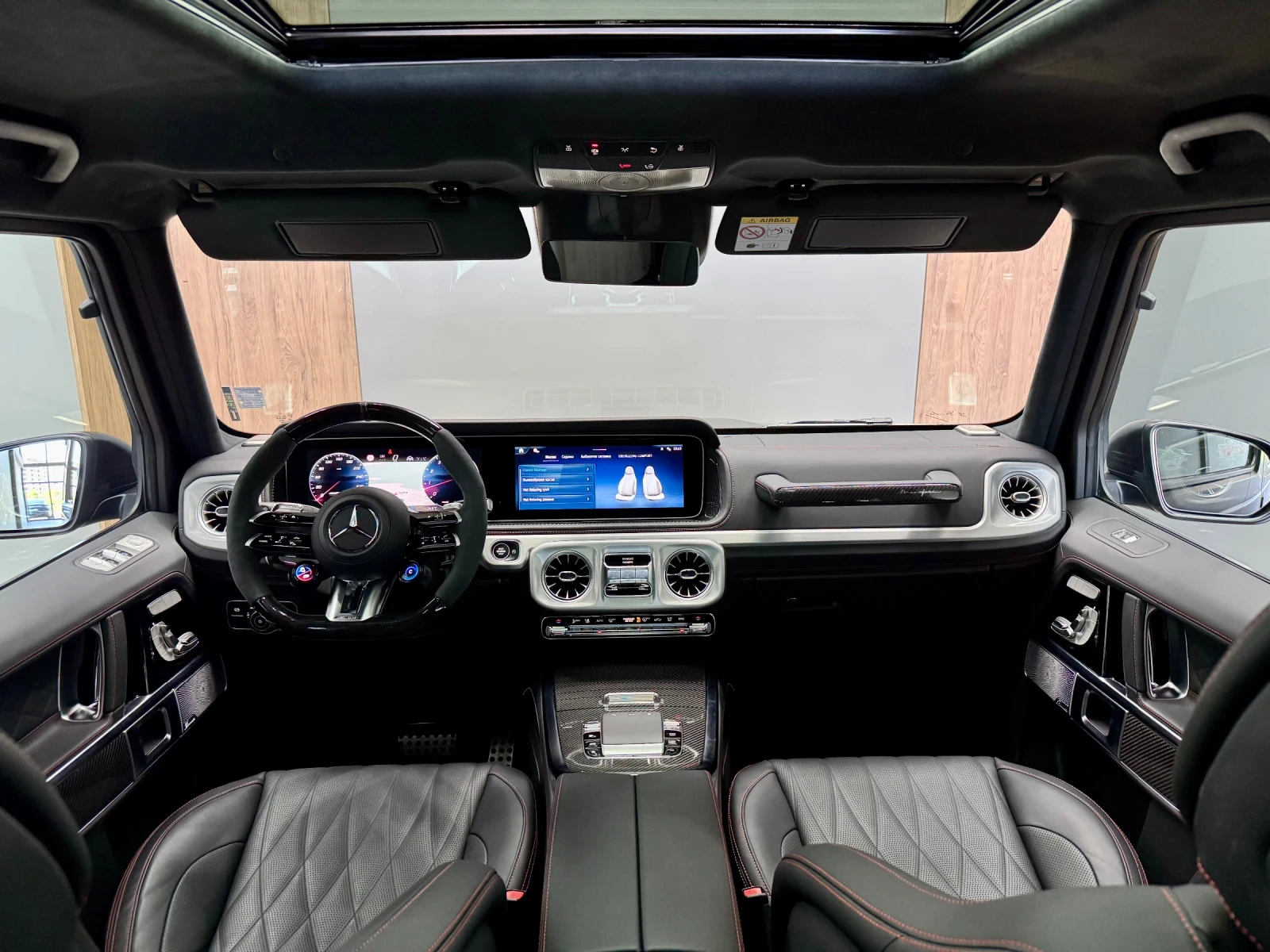 Mercedes-Benz G 63 AMG Чисто НОВ от Силвър Стар 08.2026г., снимка 12 - Автомобили и джипове - 55430218
