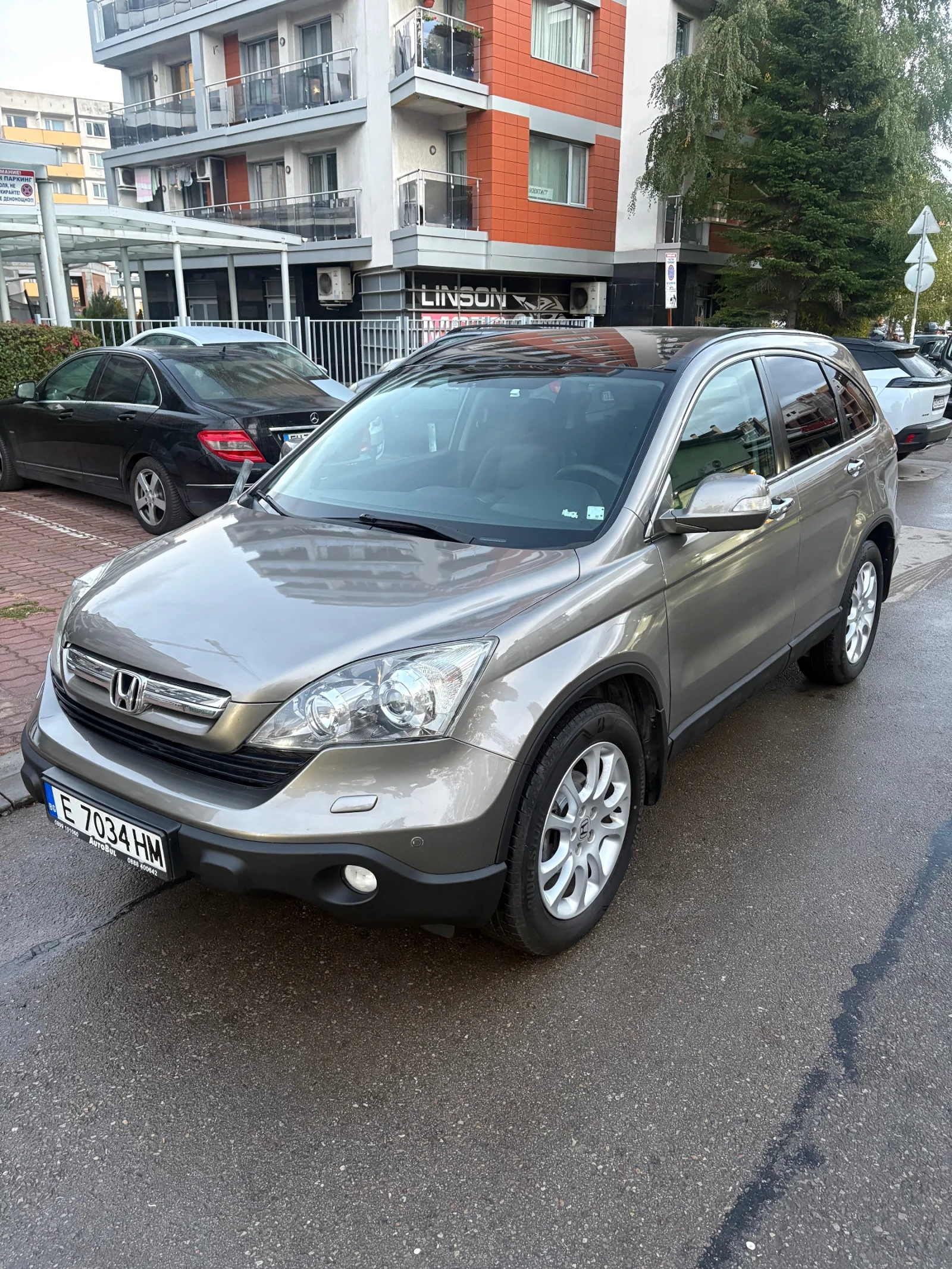 Honda Cr-v 2.2D- 4x4 - 6sk, снимка 7 - Автомобили и джипове - 56744505