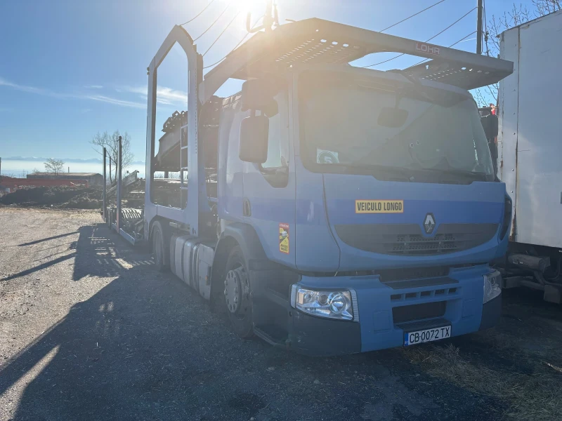 Renault Premium 450DXI С РЕМАРКЕ LOHR 21 ST, снимка 2 - Камиони - 48391693