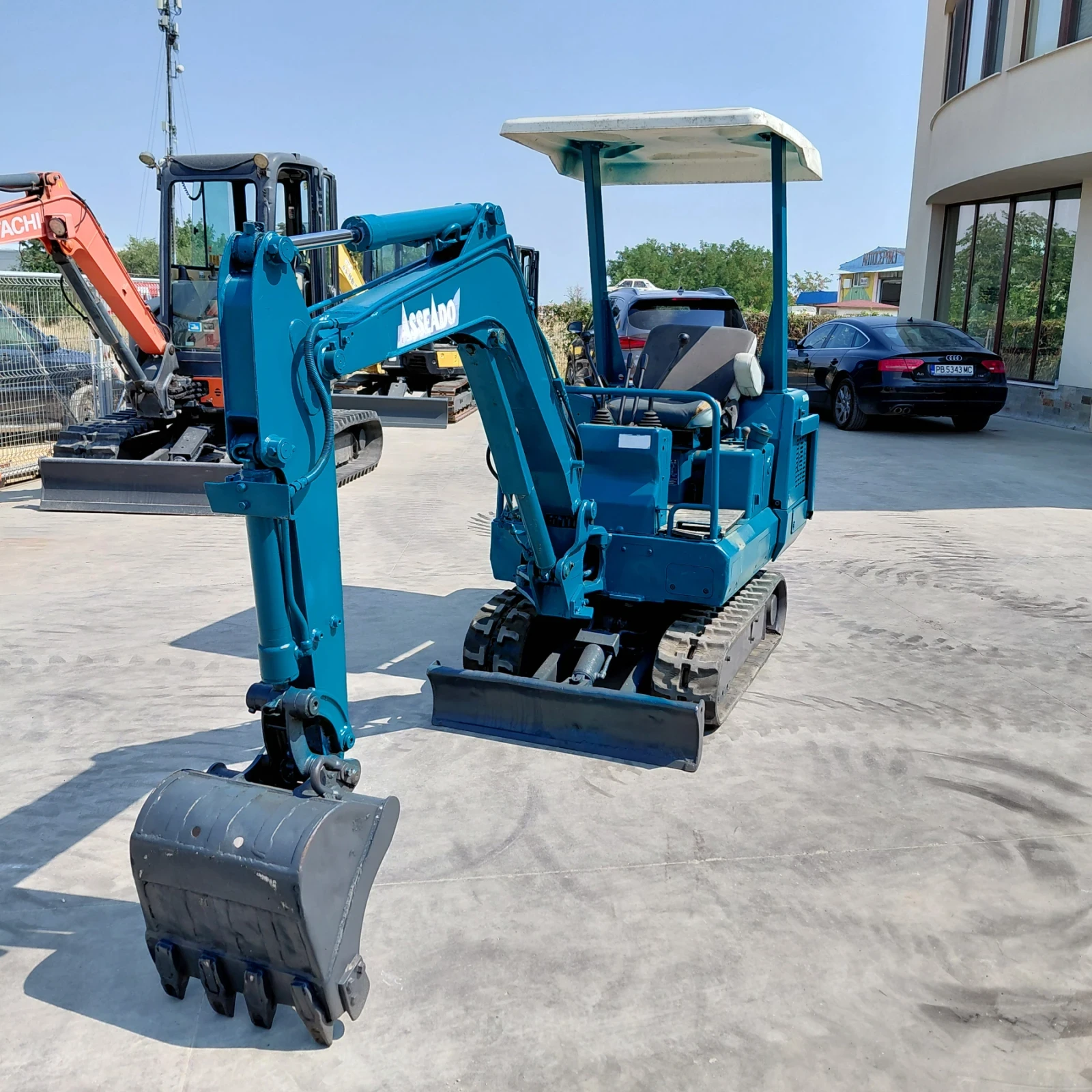 Багер Kubota KX-014 * НАЛИЧЕН * 20 К.С. * , снимка 8 - Индустриална техника - 53795118
