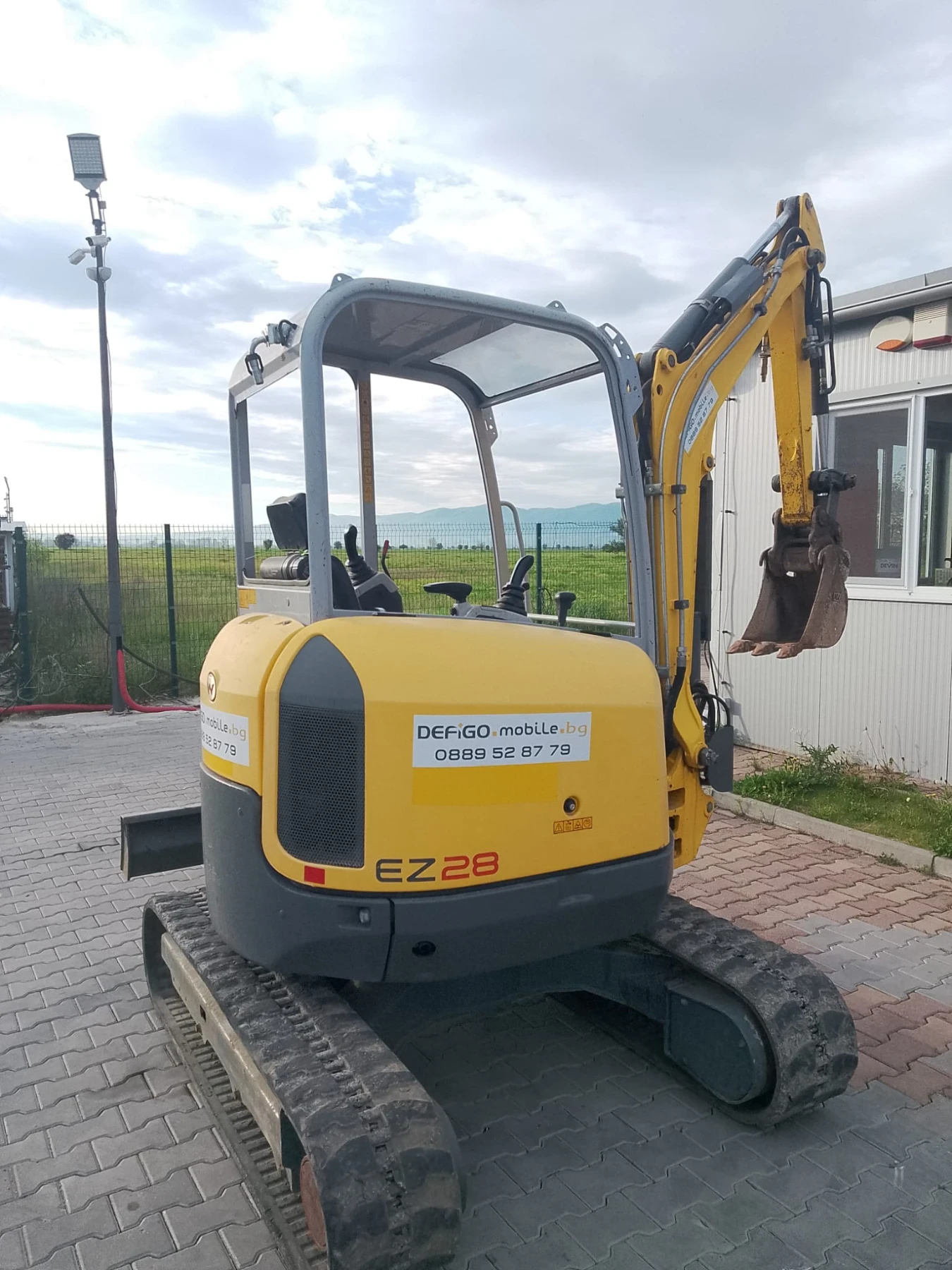 Багер Wacker EZ28 НАЛИЧЕН, снимка 8 - Индустриална техника - 54449098