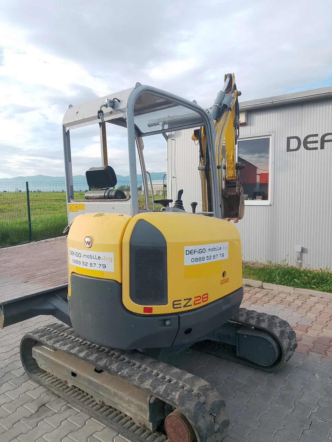 Багер Wacker EZ28 НАЛИЧЕН, снимка 5 - Индустриална техника - 54449098