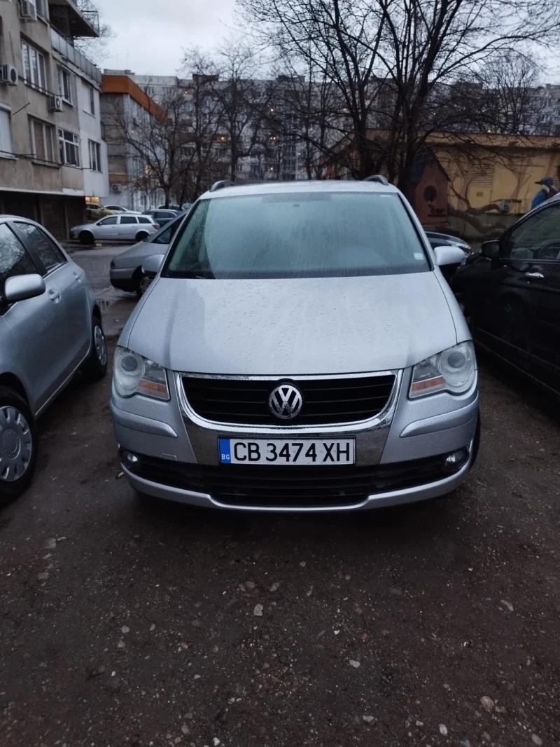 VW Touran 2.0Метан109к.с.7места, снимка 1 - Автомобили и джипове - 48620423