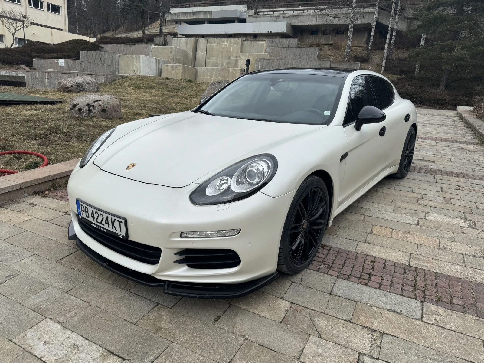 Porsche Panamera 3.0D FACE* ХРОНО* ПОДГРЕВ* ОБДУХВАНЕ* ВАКУУМ* ПЕЧК - изображение 7