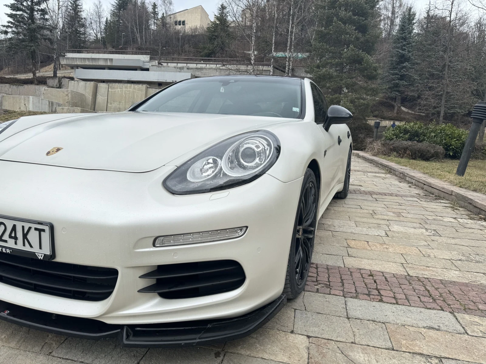 Porsche Panamera 3.0D FACE* ХРОНО* ПОДГРЕВ* ОБДУХВАНЕ* ВАКУУМ* ПЕЧК - изображение 4