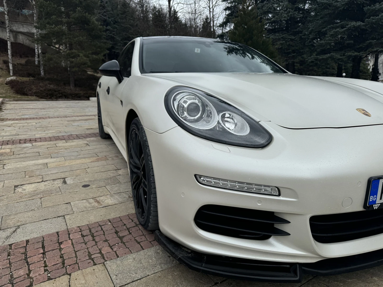 Porsche Panamera 3.0D FACE* ХРОНО* ПОДГРЕВ* ОБДУХВАНЕ* ВАКУУМ* ПЕЧК - изображение 3