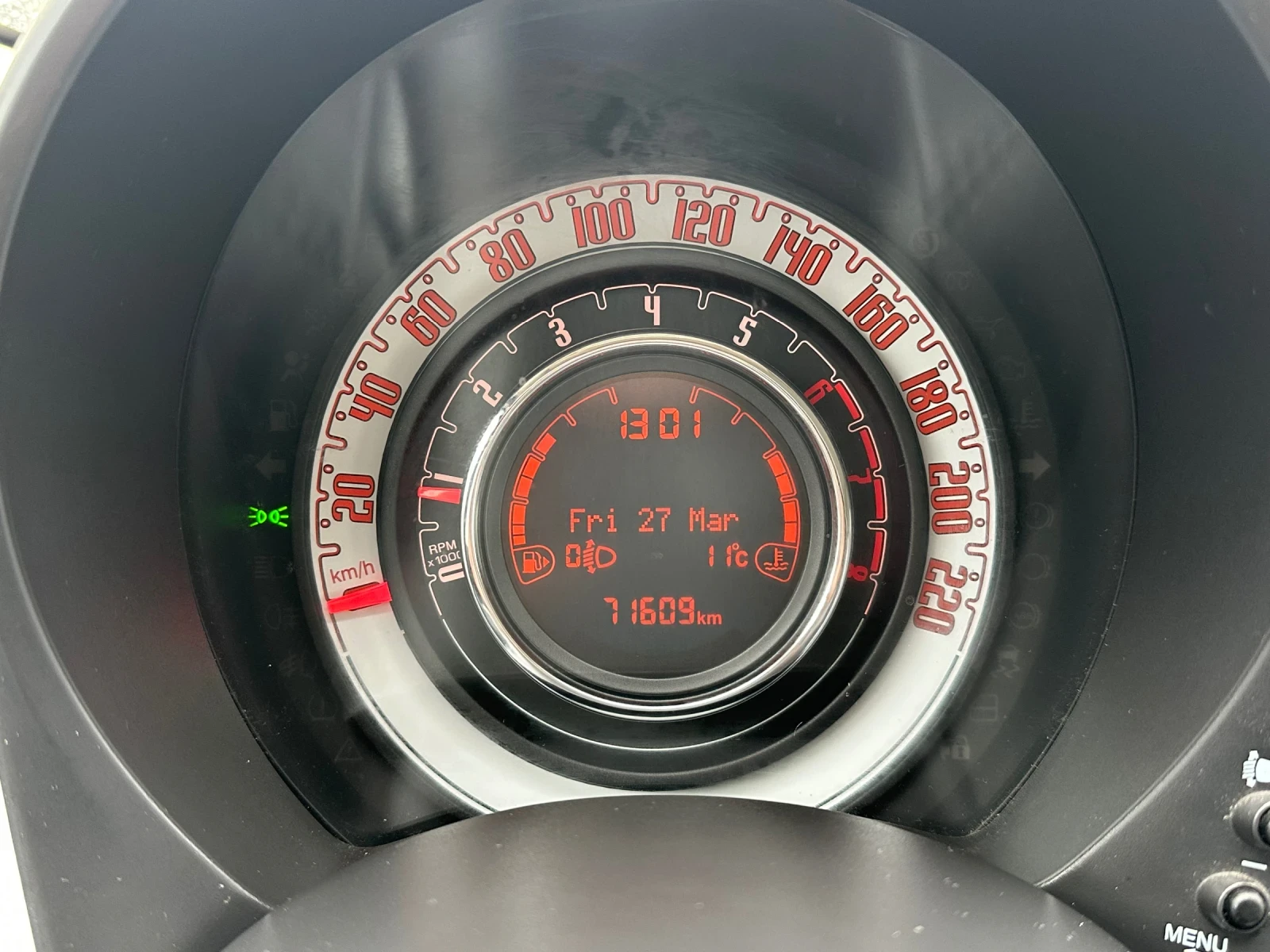 Fiat 500 | КАБРИО | ЕВРО 6 | 1.2i | , снимка 12 - Автомобили и джипове - 54004534