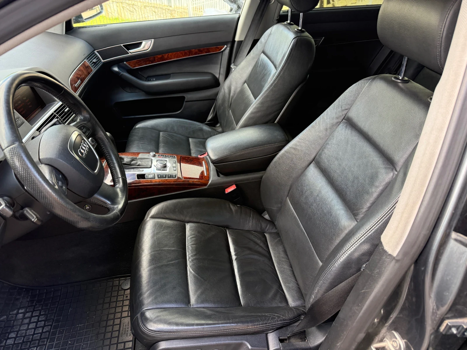 Audi A6 S-Line+ V8+ QUATTRO+ BiXenon+ Шибидах+ Подгрев, снимка 9 - Автомобили и джипове - 56220906