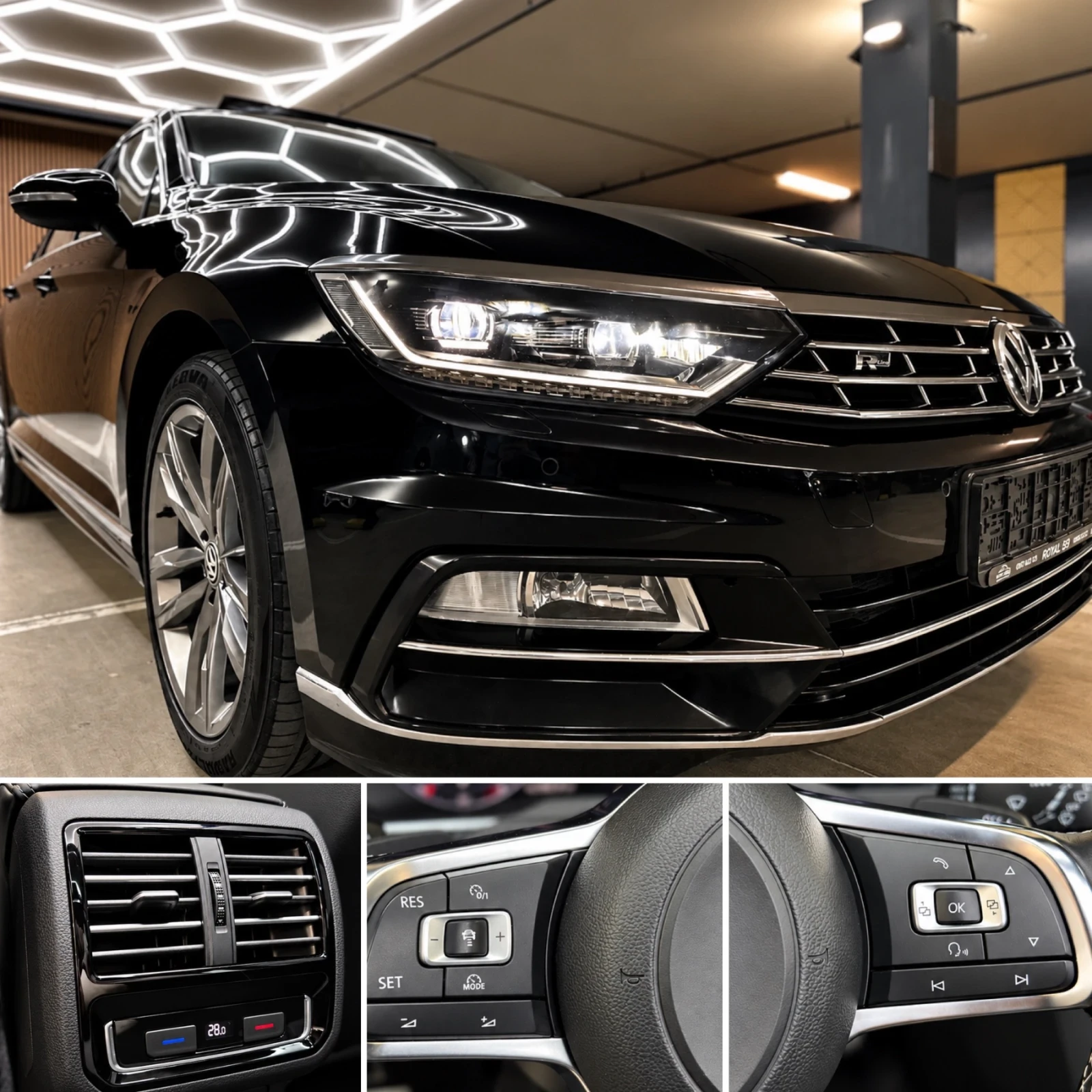 VW Passat 2.0 TDI 190 :: R LINE:DIGITAL::MASSAGE::DISTRONIK: | Mobile.bg � ����������� 11