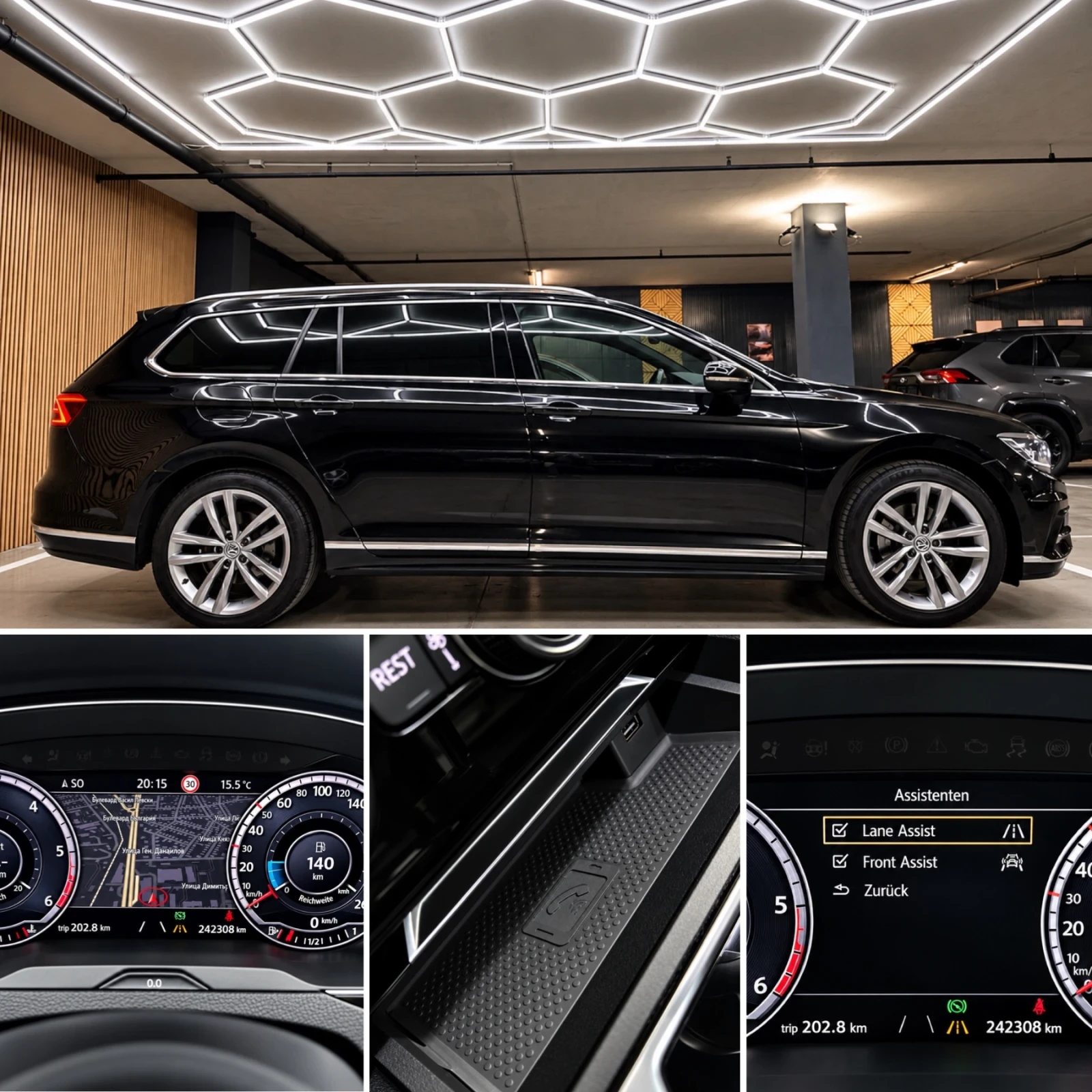 VW Passat 2.0 TDI 190 :: R LINE:DIGITAL::MASSAGE::DISTRONIK: | Mobile.bg � ����������� 12