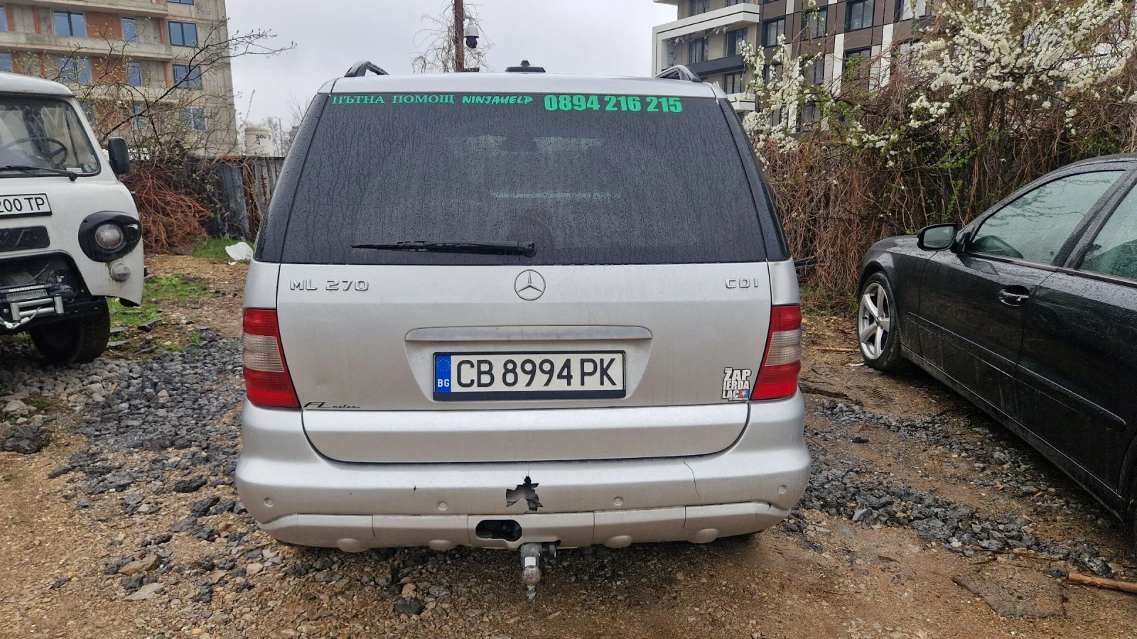 Mercedes-Benz ML 270 Фейс 2004 , снимка 9 - Автомобили и джипове - 54065560