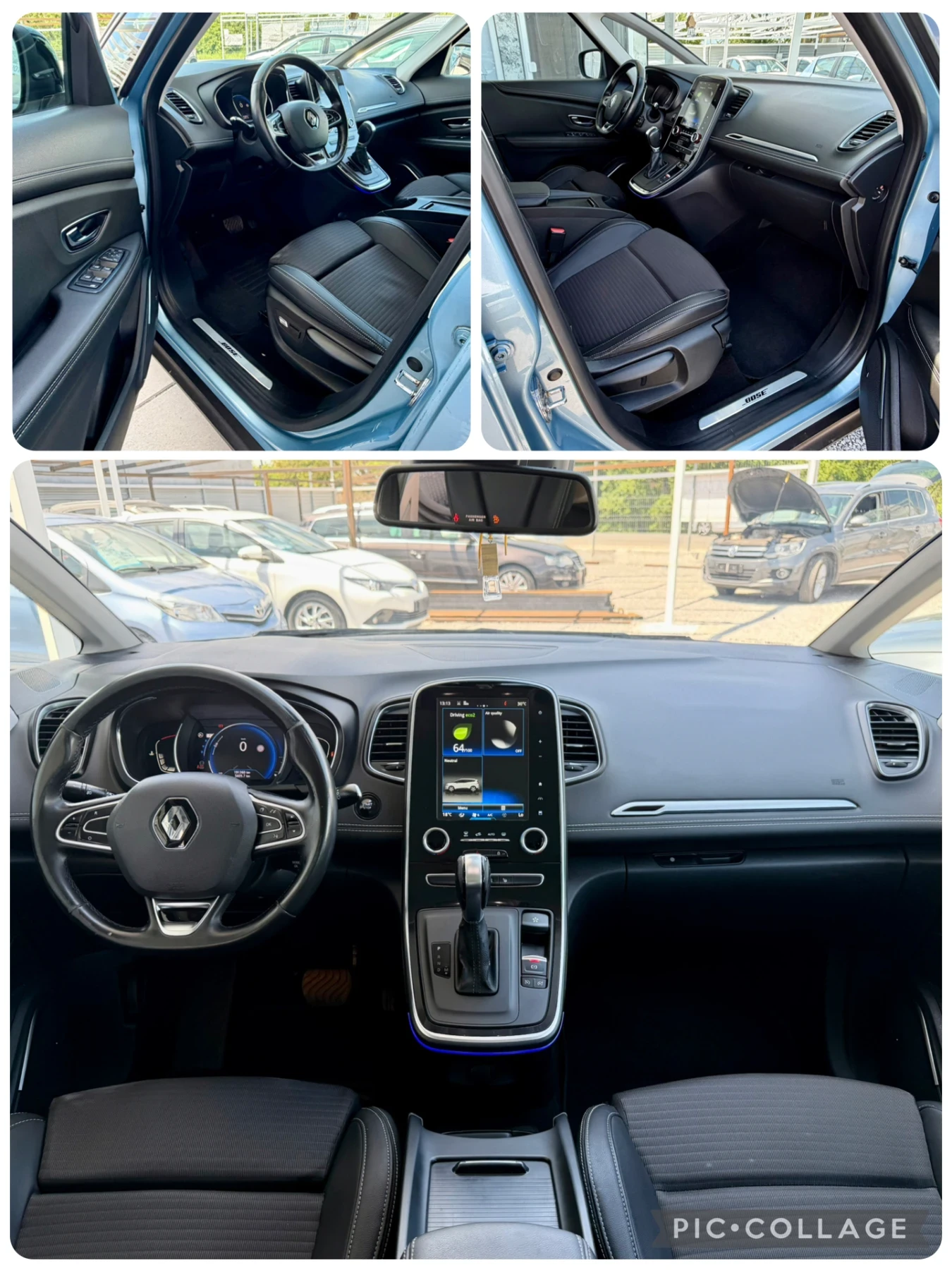 Renault Grand scenic BOSE/Автомат/7места/160 коня!!!, снимка 9 - Автомобили и джипове - 54493255