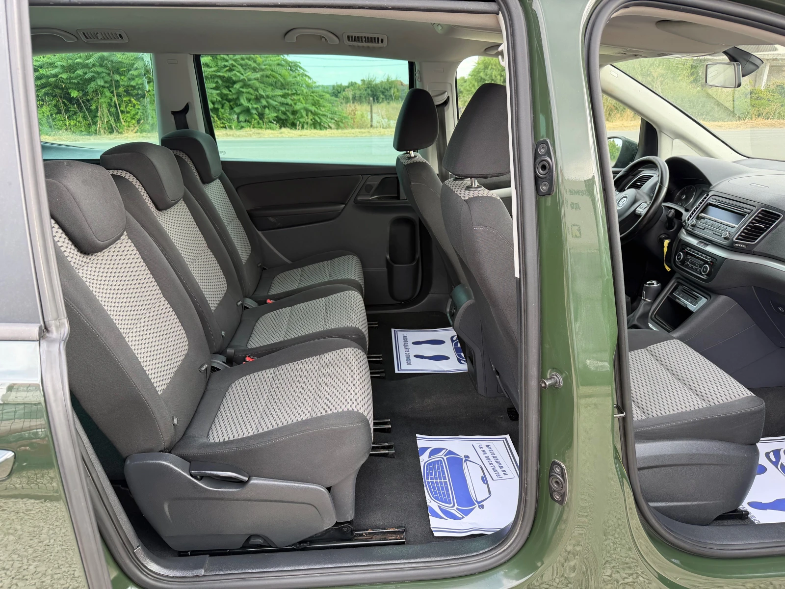 VW Sharan 2.0TDI подгрев теглич , снимка 10 - Автомобили и джипове - 55669383