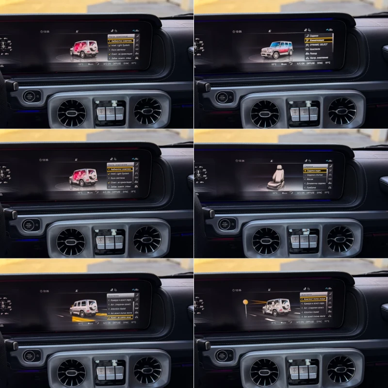 Mercedes-Benz G 500 FULLG63| DESIGNO| 53000KM| ЛИЗИНГ, снимка 17 - Автомобили и джипове - 53175182