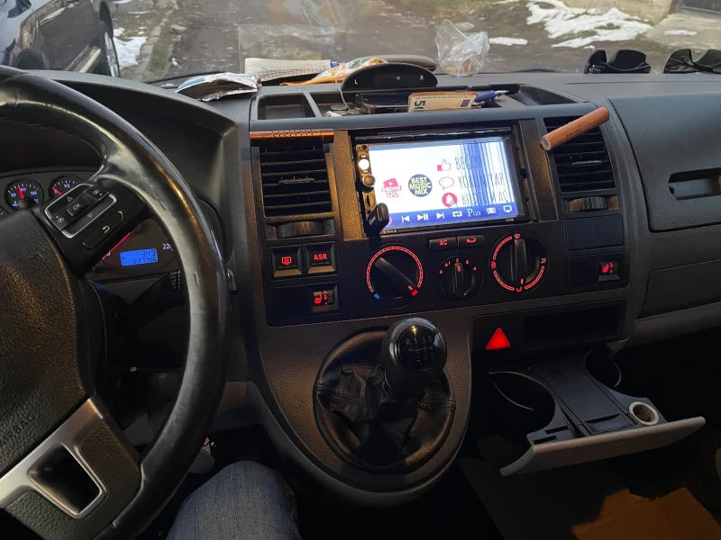 VW T5 2.5 * 174* LONG* 8+ 1, снимка 12 - Бусове и автобуси - 48541071