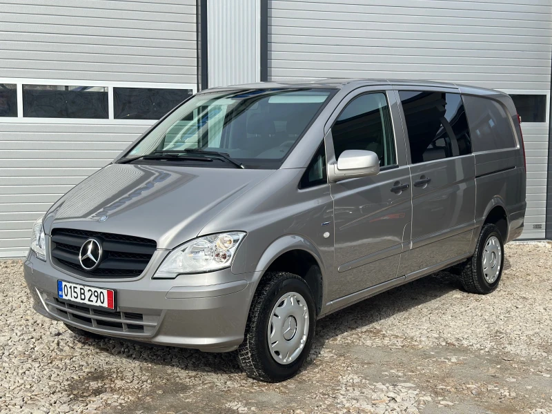Mercedes-Benz Vito 2.2cdi 163кс 6 места МАКСИ АВТОМАТ 4х4 , снимка 3 - Бусове и автобуси - 53563934