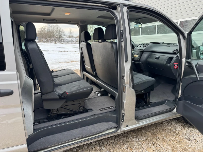 Mercedes-Benz Vito 2.2cdi 163кс 6 места МАКСИ АВТОМАТ 4х4 , снимка 13 - Бусове и автобуси - 53563934