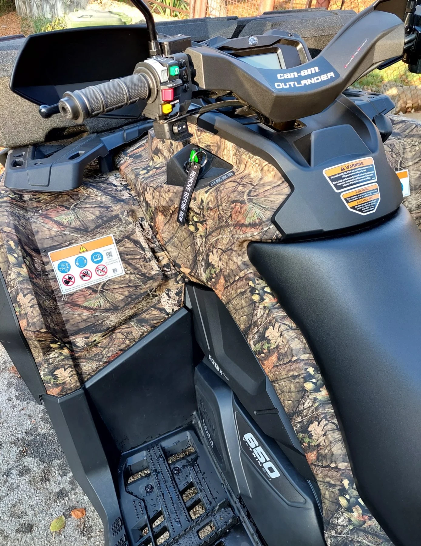 Can-Am Outlander MAX XT 650 * 2022 г. * 2-ключа, теглич, покривало - изображение 9
