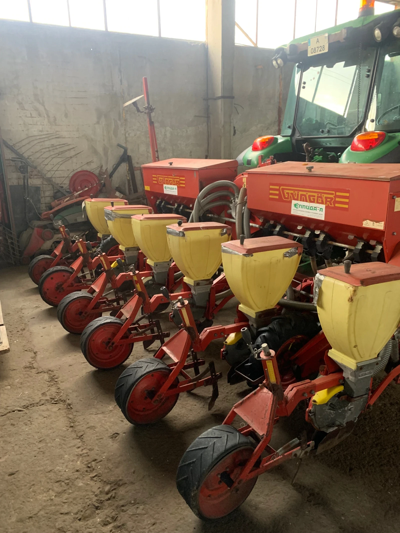 Сеялка Gungor Шест редова