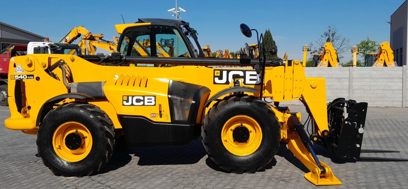 Телескопични товарачи JCB 540-170, снимка 2 - Индустриална техника - 54635261