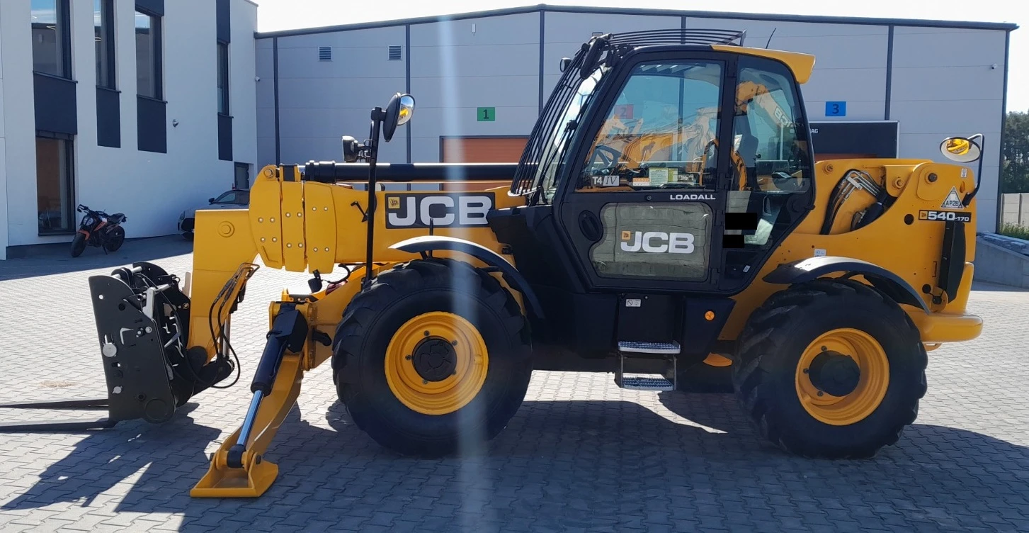 Телескопични товарачи JCB 540-170, снимка 4 - Индустриална техника - 54635261