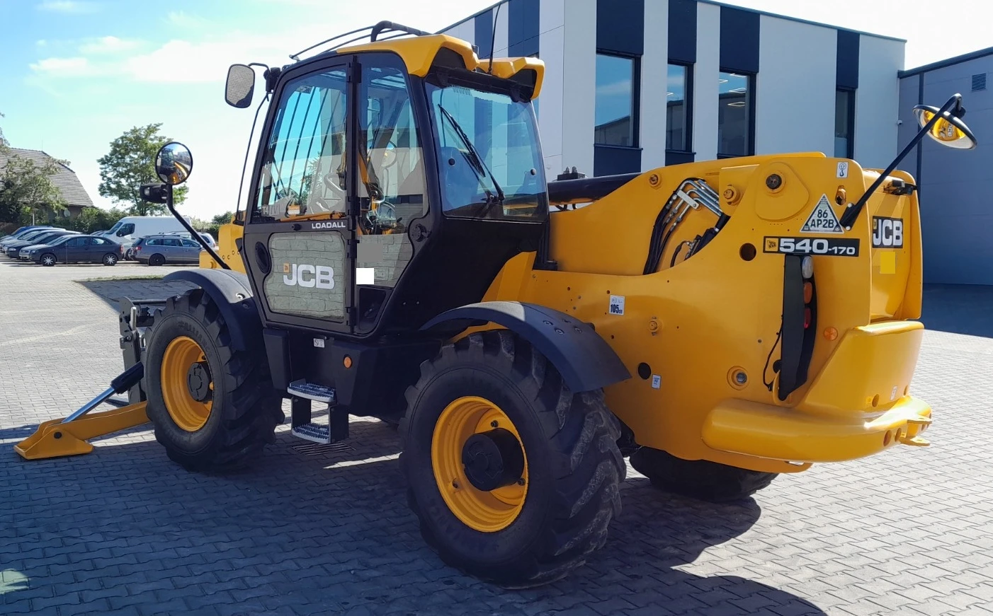 Телескопични товарачи JCB 540-170, снимка 5 - Индустриална техника - 54635261