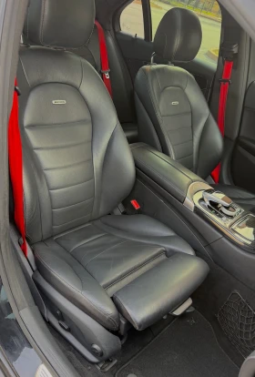 Mercedes-Benz C 220 AMG/Head-Up/Multibeam/Панорама/Ambient/Keyless, снимка 9
